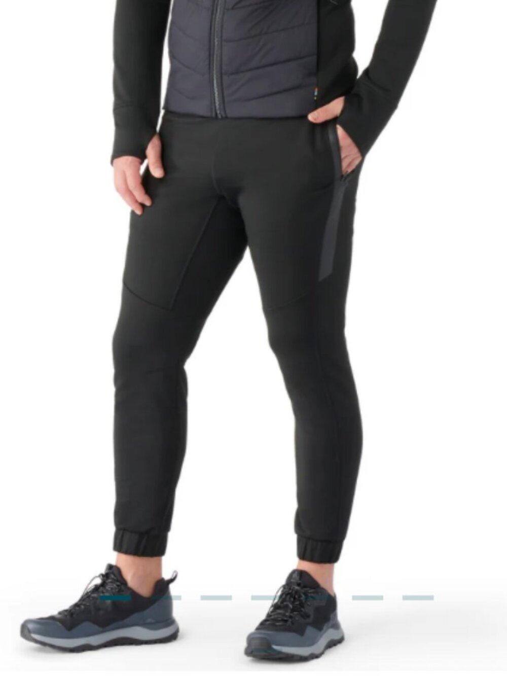 Men’s Smartwool Athletic Pants Size XXL Black Fleece Jogger Casual Loungewear